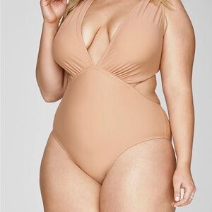 Jayla Cutout One-Piece Swimsuit  Garnerstyle X FTF Sz 1X